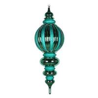 Vickerman 35" Emerald Shiny Glitter Finial Ornament