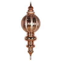 Vickerman 35" Sand Gold Shiny Glitter Finial Ornament