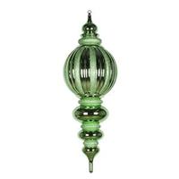 Vickerman 35" Celadon Shiny Glitter Finial Ornament