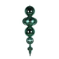 Vickerman 54" Emerald Shiny/Matte Finial Ornament
