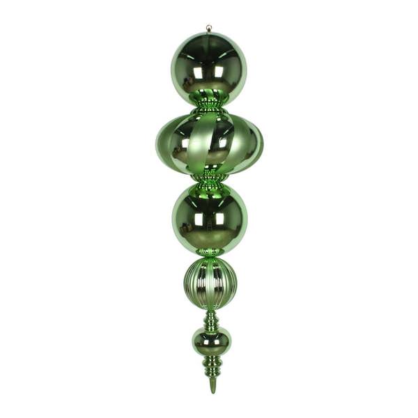 54" Celadon Shiny/Matte Finial Ornament