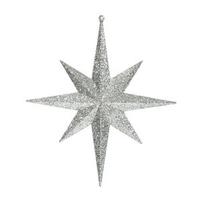 Cream Colored Christmas Tree Star Ornaments