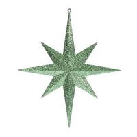 Vickerman 15.75" Celadon Glitter Bethlehem Star Ornament