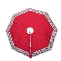 Vickerman 54" Red Sequin Chevron Tree Skirt