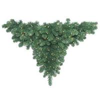 Vickerman 4' Artificial Oregon Fir Ceiling Tree 200 Multi Colored LED Lights