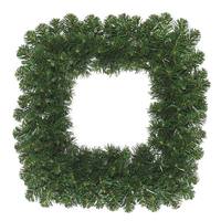 Vickerman 24" Artificial Oregon Fir Square Wreath