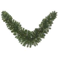 Vickerman 6' Artificial Oregon Fir Swag Garland 70 Multi-Colored LED Lights