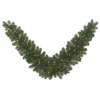 Vickerman 6' Artificial Oregon Fir Swag 70 Clear Lights