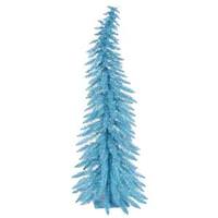 Vickerman 5' x 24" Sky Blue Whimsical Tree with 100 Blue Lights