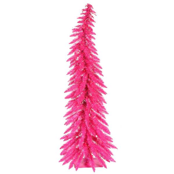 5' x 24" Pink Whimsical Tree with 100 Pink Lights