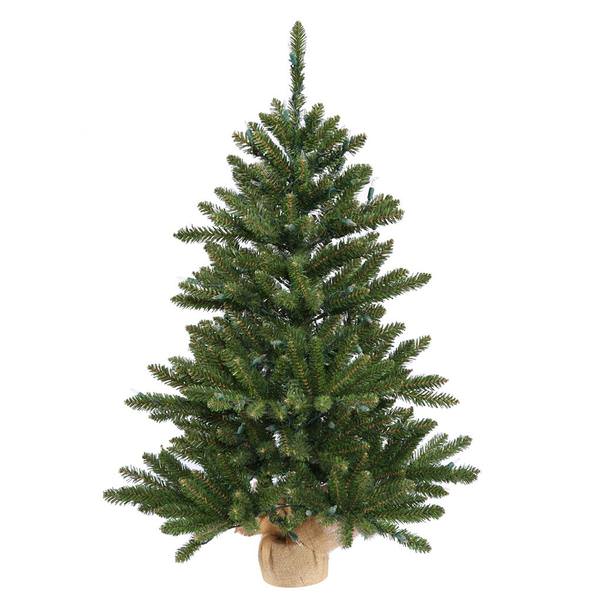 3' Artificial Anoka Pine Tree w/Burlap Base