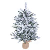 Vickerman 2.5' Artificial Flocked Anoka Pine Tree w/Burlap Base