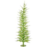 Vickerman 3' x 17" Lime Green Laser Tree with 50 Lime Lights
