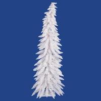 Vickerman 2.5' x 17" White Whimsical Tree with 35 Clear Lights