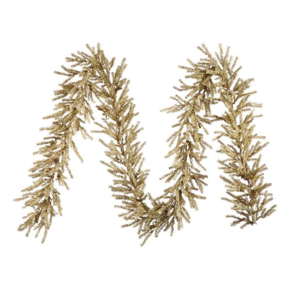 9' x 10" Artificial Champagne Garland