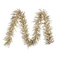 Vickerman 9' x 10" Artificial Champagne Garland