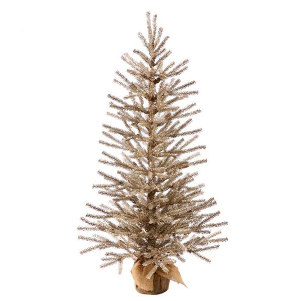 1.5' Mocha Tree w/Burlap Base