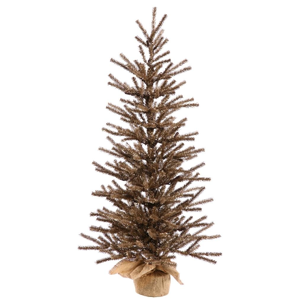 Vickerman 423127 Brown Colored Christmas Tree