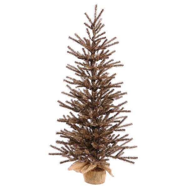1.5' Chocolate Tree w/Burlap Base