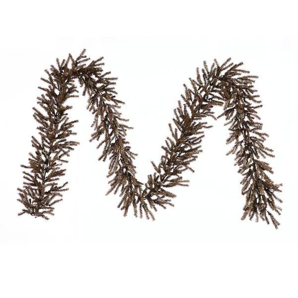 9' X 10" Artificial Chocolate Garland