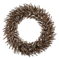 Vickerman 30" Artificial Chocolate Wreath