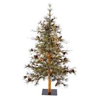 Vickerman 4' Artificial Dakota Alpine Tree with 70 Clear Lights