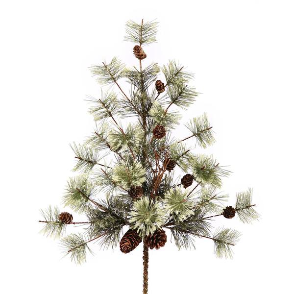 12" Artificial Dakota Pine Spray with 6 PVC Tips