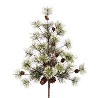12" Artificial Dakota Pine Spray with 6 PVC Tips