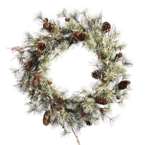 12" Artificial Dakota Pine Wreath