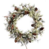 Vickerman 12" Artificial Dakota Pine Wreath