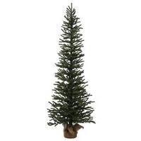 Vickerman 3' Artificial Mini Pine Tree 378T Burlap Base