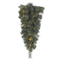 Vickerman 2.5' Artificial Classic Mixed Pine Teardrop 35 Warm White LED Lights