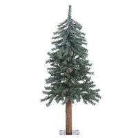 View 3' x 22.5" Artificial Natural Bark Alpine Tree