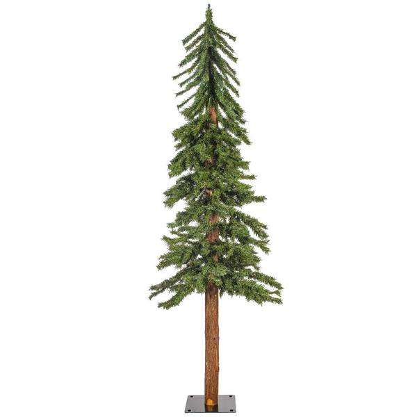 5' x 25" Artificial Natural Bark Alpine Tree