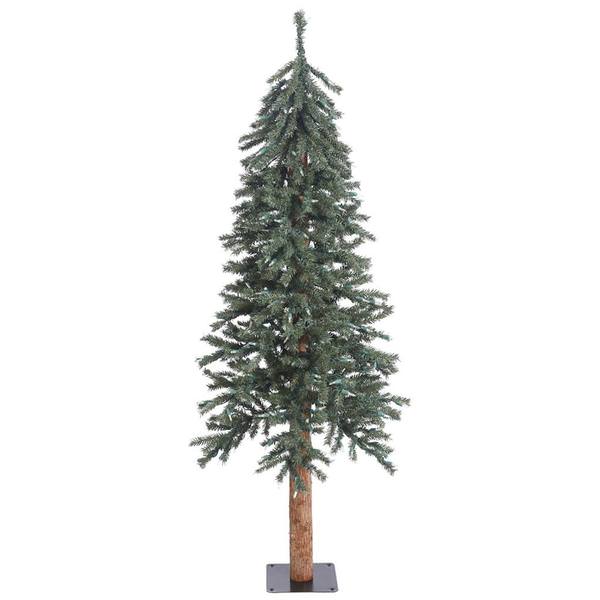 5' x 25" Artificial Natural Bark Alpine Tree