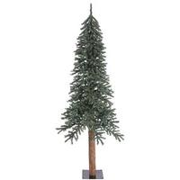 Vickerman 7' x 44.5" Artificial Natural Bark Alpine Tree