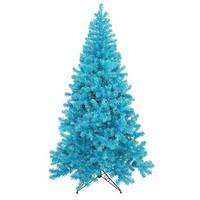 Blue Colored Christmas Trees
