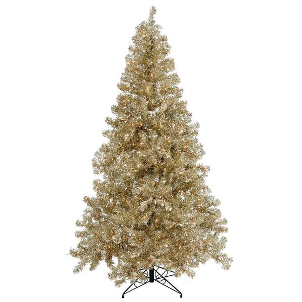 4' x 31" Champagne Tree with 150 Clear Lights