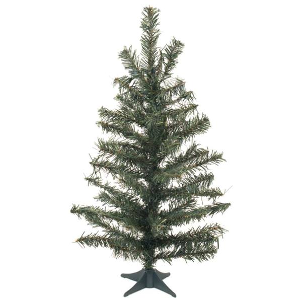 1.5' Artificial Canadian Pine Tree with Plastic Base
