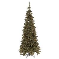 Vickerman 10' x 50" Antique Champagne Tinsel Fir Tree