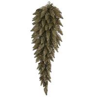 Vickerman 36" Artificial Antique Champagne Fir Teardrop