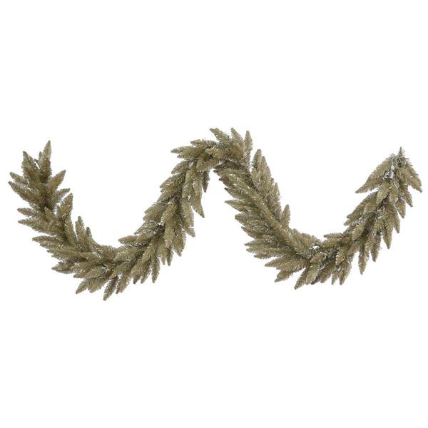 9' x 14"Artificial Antique Champagne Fir Garland