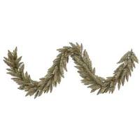 Vickerman 9' x 14"Artificial Antique Champagne Fir Garland