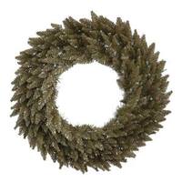 Vickerman 24" Artificial Antique Champagne Fir Wreath
