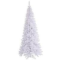 Vickerman 7.5' x 40" White Slim Fir Tree