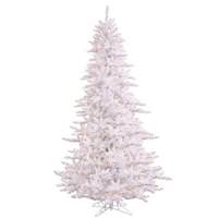 Vickerman 9' x 64" White Fir Tree with 1000 Warm White LED Lights