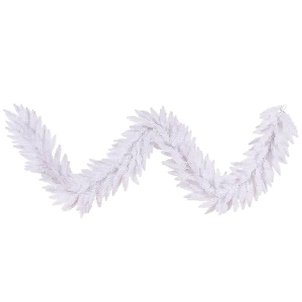 9' Artificial White Fir Garland