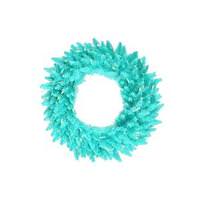 Vickerman 36" Artificial Aqua Fir Wreath 100 Aqua LED Lights