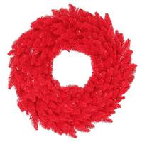 View 30" Artificial Red Fir Wreath