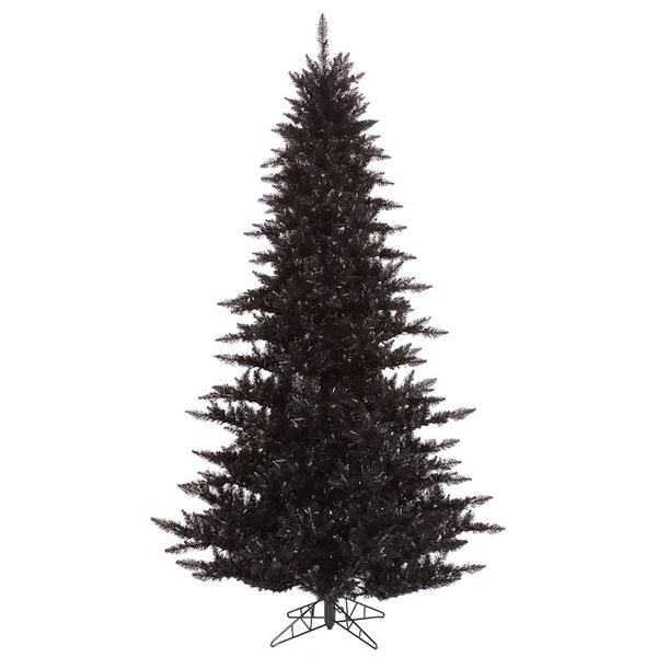 5.5' x 42" Black Slim Fir Tree